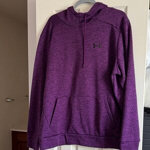 Under Armour Heathered Plum Pullover Hoodie